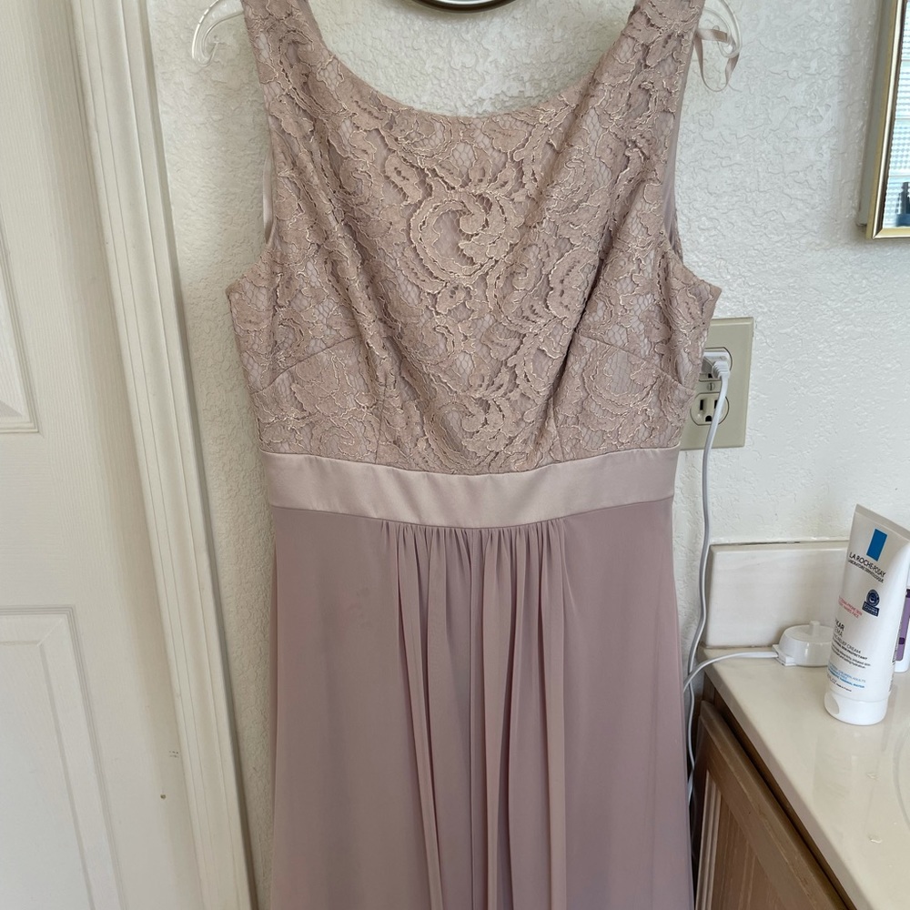 Eliza J Sleeveless Mauve Dress